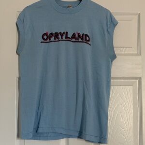 Screen Stars Vintage Opryland Light Blue tee